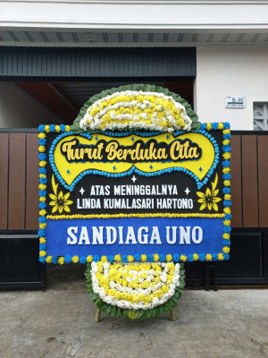 Papan Bunga Duka di Banjarwangi